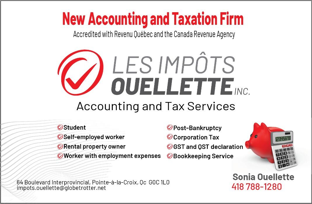 Images Les Impôts Ouellette inc.