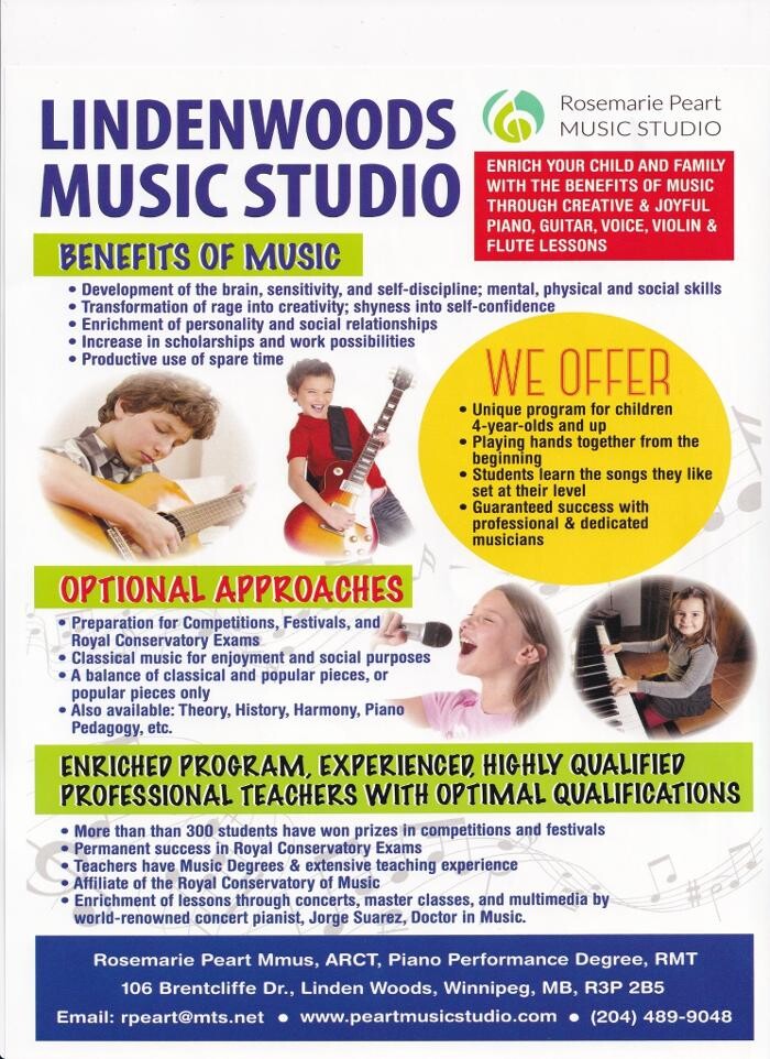 Images Rosemarie Peart Music Studio