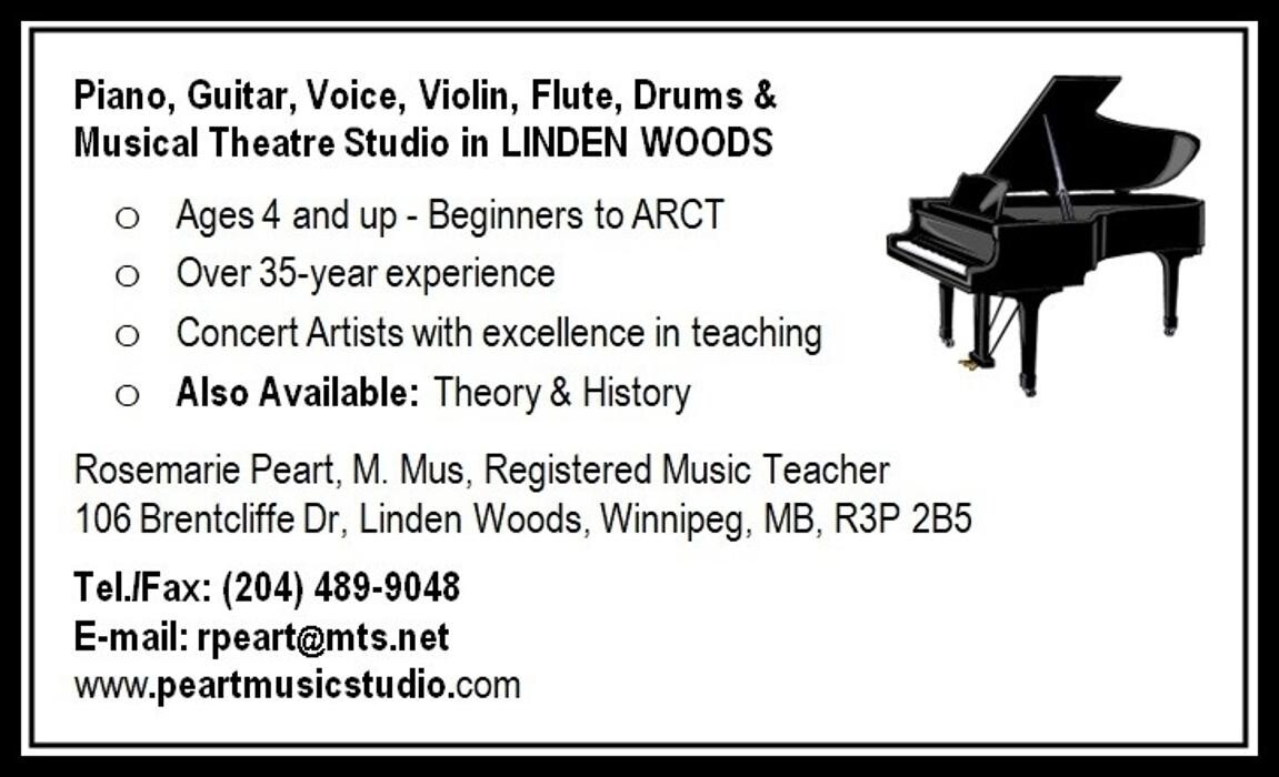 Images Rosemarie Peart Music Studio