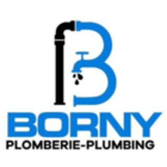 Borny Plomberie-Plumbing Logo