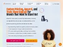 Website Screenshot Firebird Prints - Custom Apparel & Promotional Products