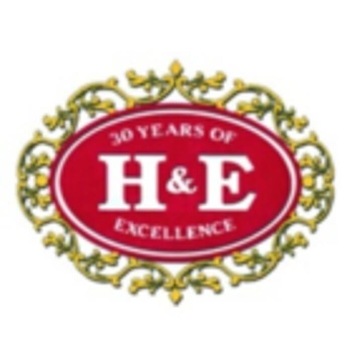 H And E Upholstery Logo