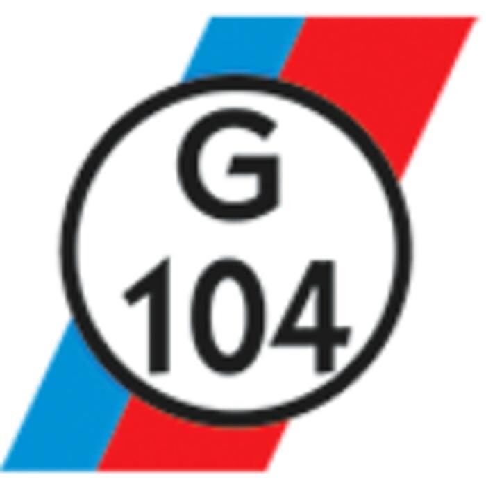 Garage 104 & Seat Cover Centre Logo