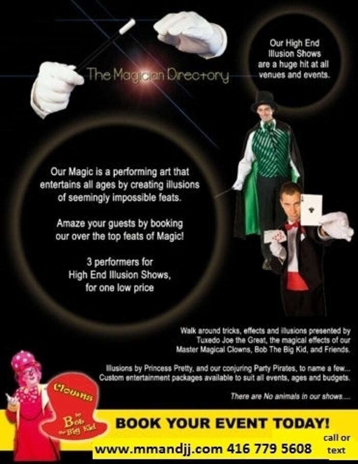 Images Magic Man & J.J. Magic Shows Face Painting & Balloon Twisting