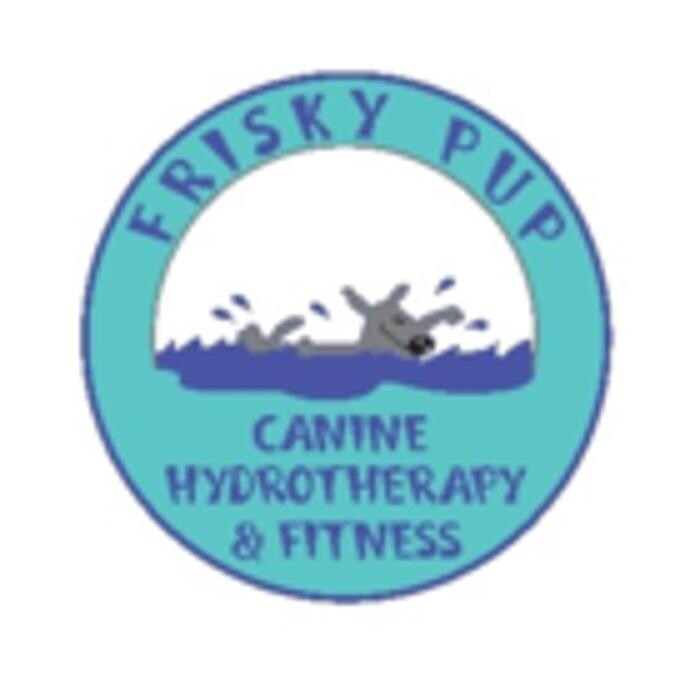 Frisky Pup Canine Hydrotherapy & Fitness Logo