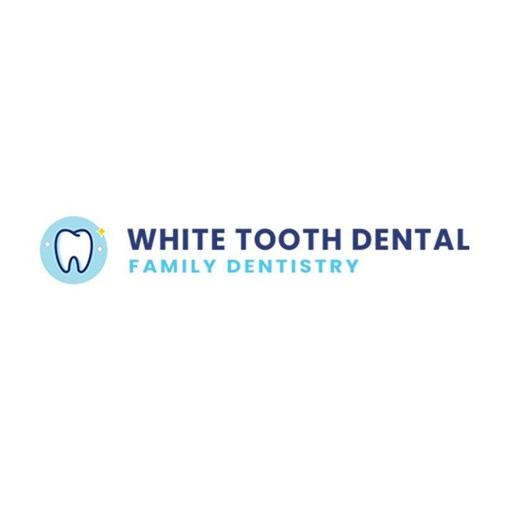 White Tooth Dental Family Dentistry Logo