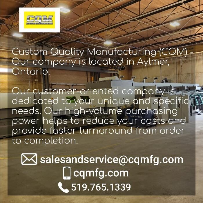 Images Custom Quality Manufacturing