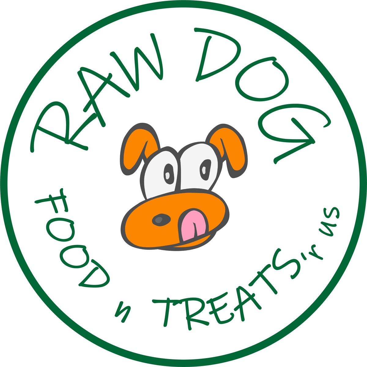 Raw dog Food n Treats r us Logo