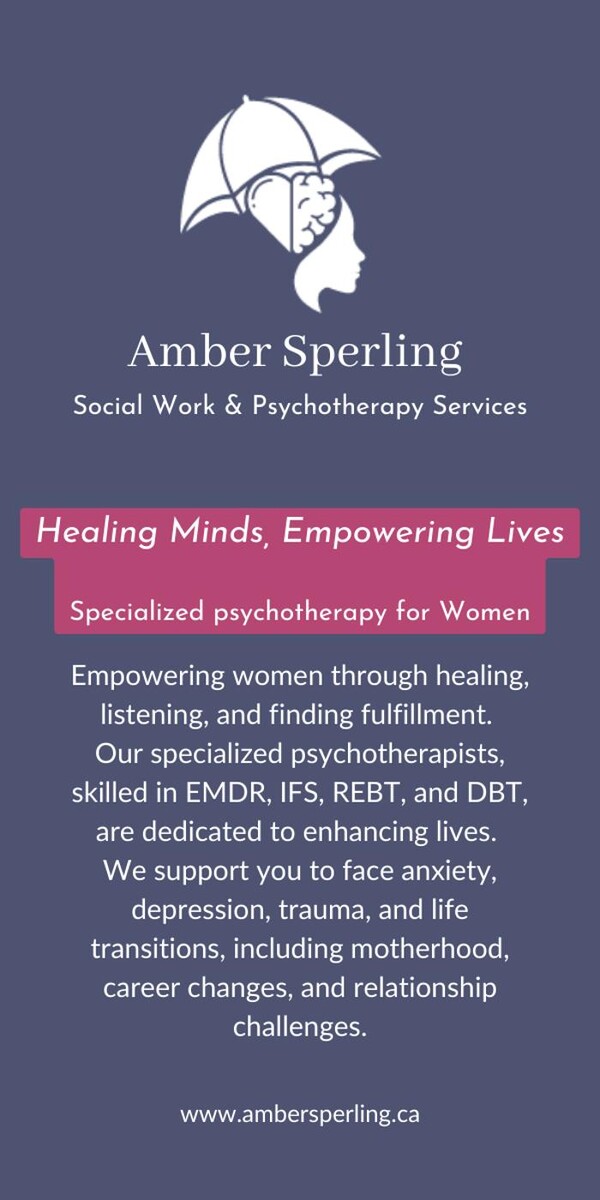 Images Amber Sperling Social Work and Psychotherapy Services