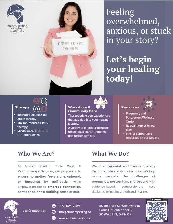 Images Amber Sperling Social Work and Psychotherapy Services