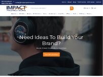 Website Screenshot Impact Promotions