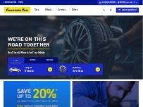 Website Screenshot Fountain Tire (Corporate Office)