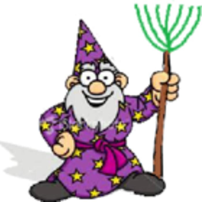Lawn Wizard Tree & Property Maintenance Logo