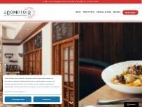Website Screenshot LE COMPTOIR