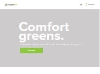 Website Screenshot Chopped Leaf