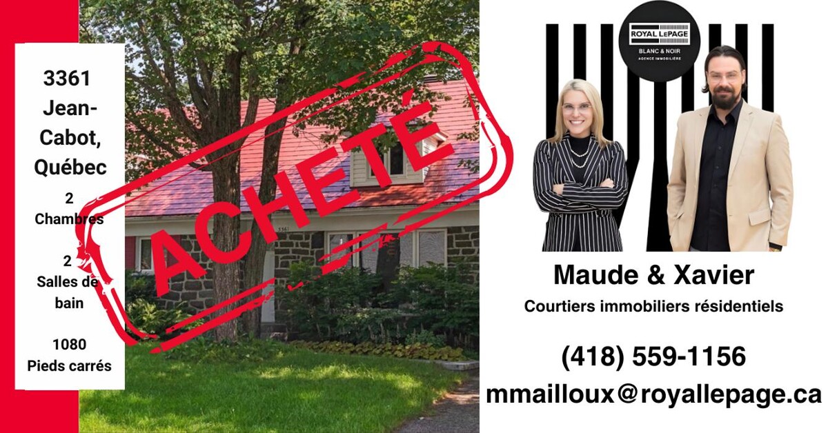 Images Maude Mailloux-Savard Courtier Immobilier Inc.