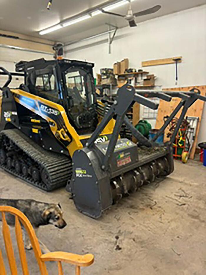 Images Skid Steer Services Mulching