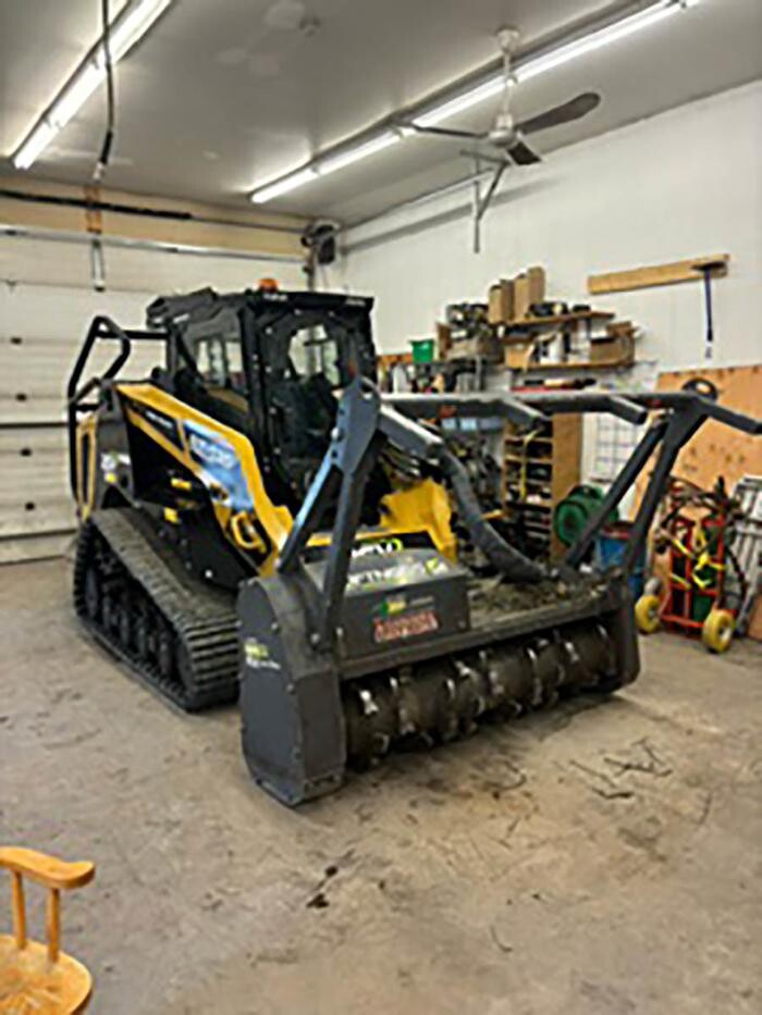 Images Skid Steer Services Mulching