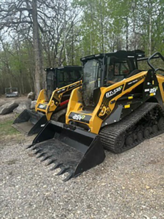 Images Skid Steer Services Mulching