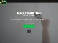 Website Screenshot Macey Painting