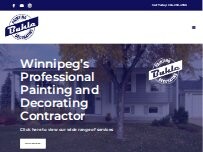 Website Screenshot Buhle Painting & Decorating