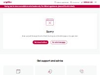 Website Screenshot Amplifon Clinic Barrhead