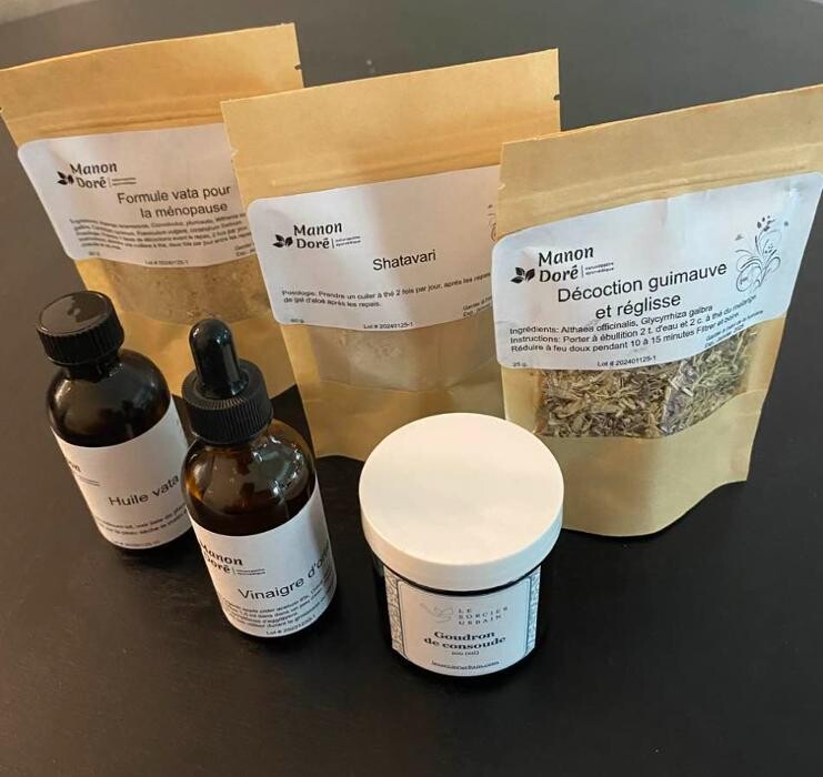 Images Manon Doré, naturopathe ayurvédique