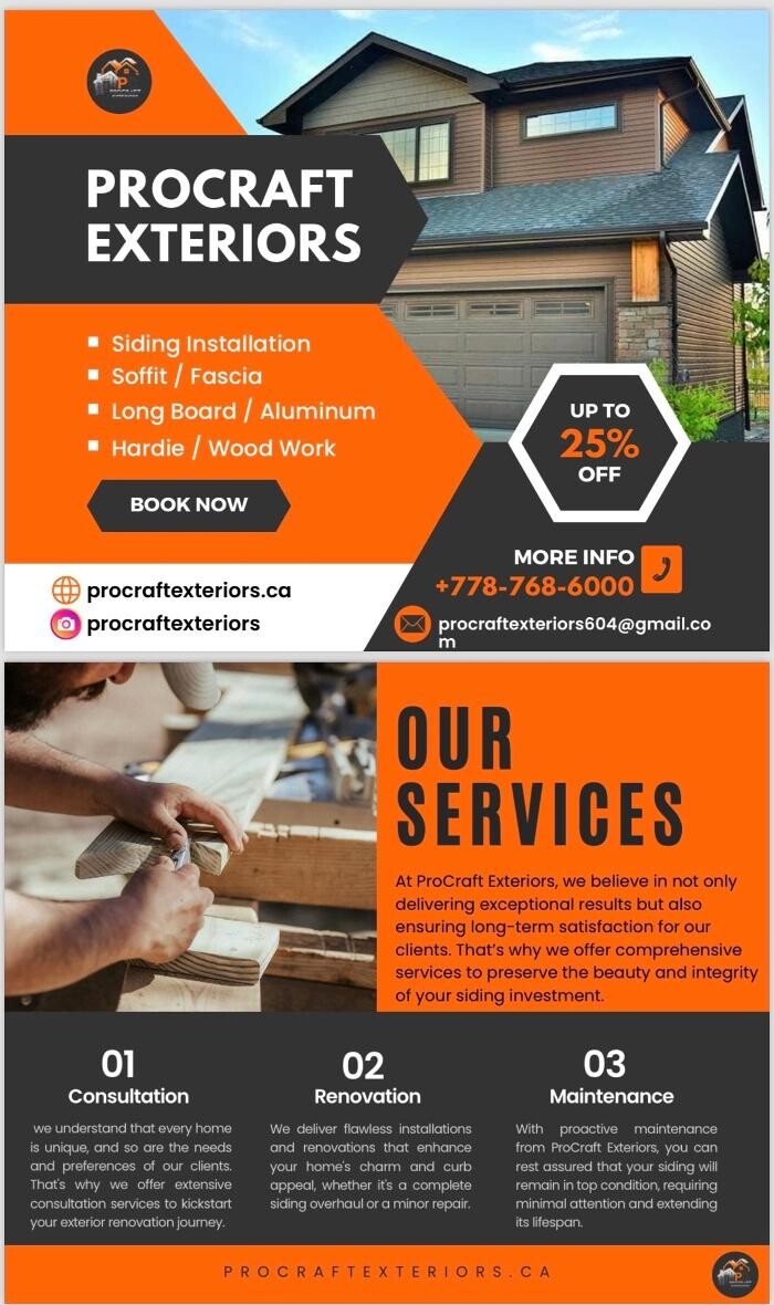 Images Pro Craft Exteriors Ltd.