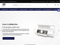 Website Screenshot BDF Graphics