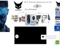 Website Screenshot Security Camera | CCTV | Fox Eye Vision | Toronto