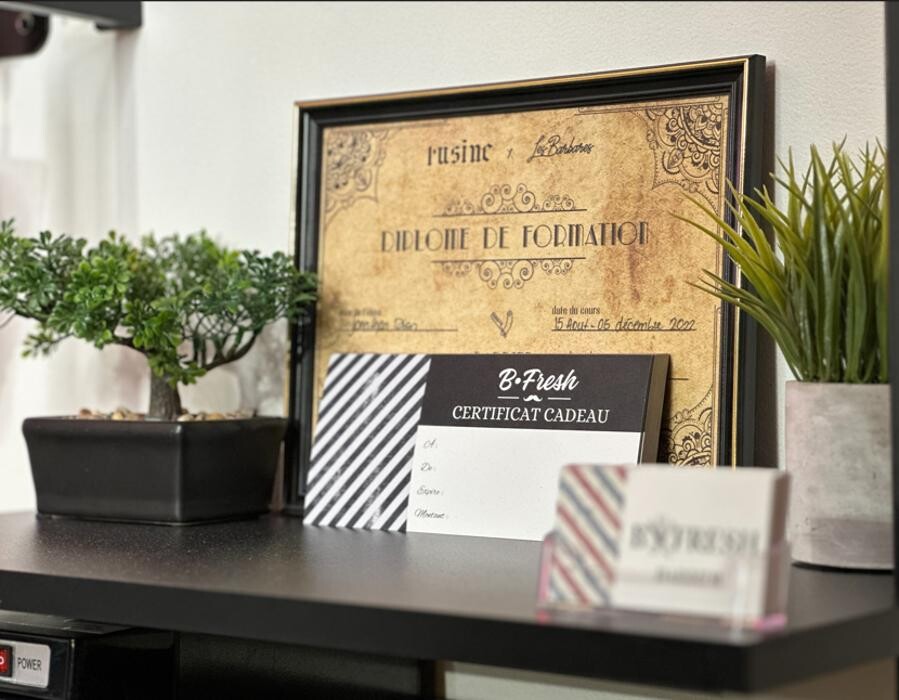 Images Salon de barbier B-Fresh