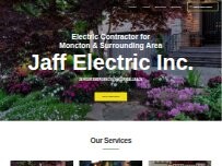 Website Screenshot Jaff Electric Inc