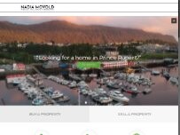 Website Screenshot Nadia Movold