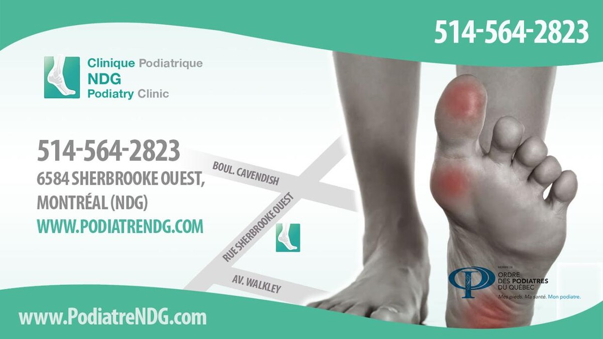 Images PiedRéseau - NDG Podiatry Clinic - Clinique Podiatrique NDG