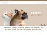 Website Screenshot Pableen Pet Boutique