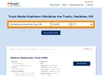 Website Screenshot Budget Truck Rental