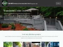Website Screenshot RDMEX Pavage Paysagement Plus