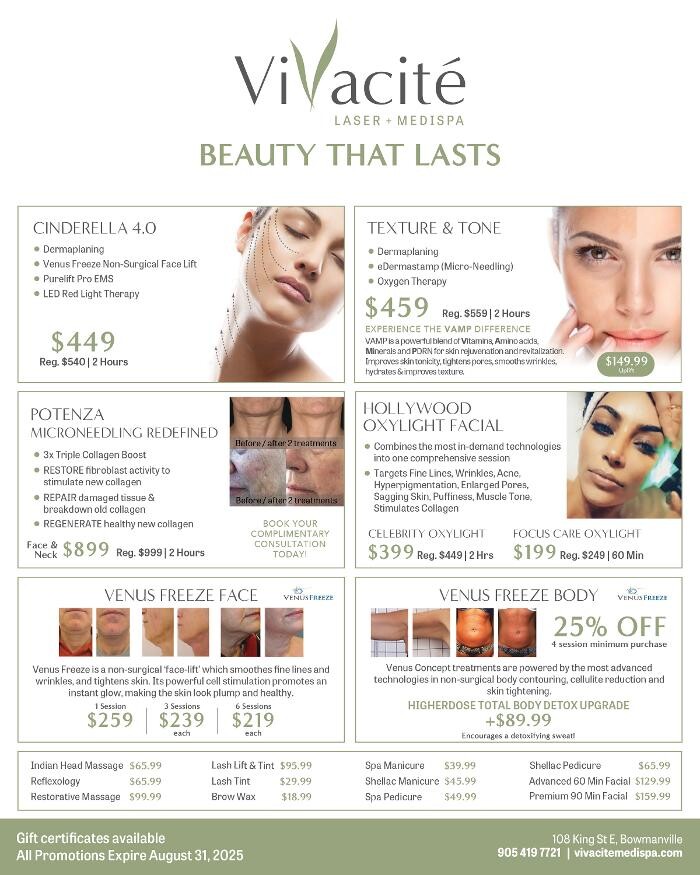 Images Vivacité Laser + MediSpa Bowmanville