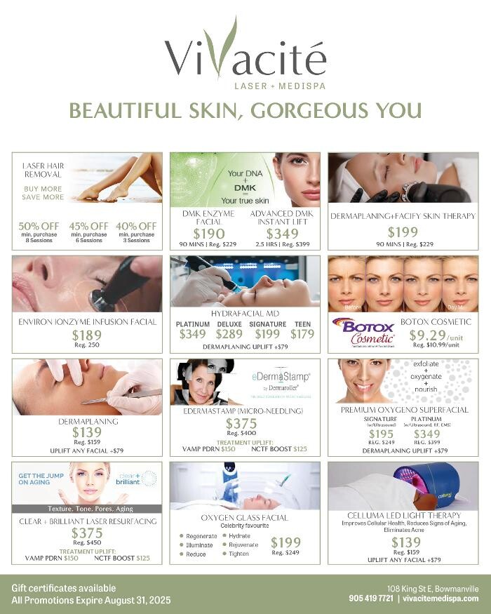 Images Vivacité Laser + MediSpa Bowmanville