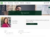 Website Screenshot TD Bank Private Banking - Susan Wilton