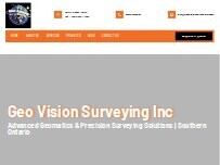 Website Screenshot Geo Vision Surveying Inc