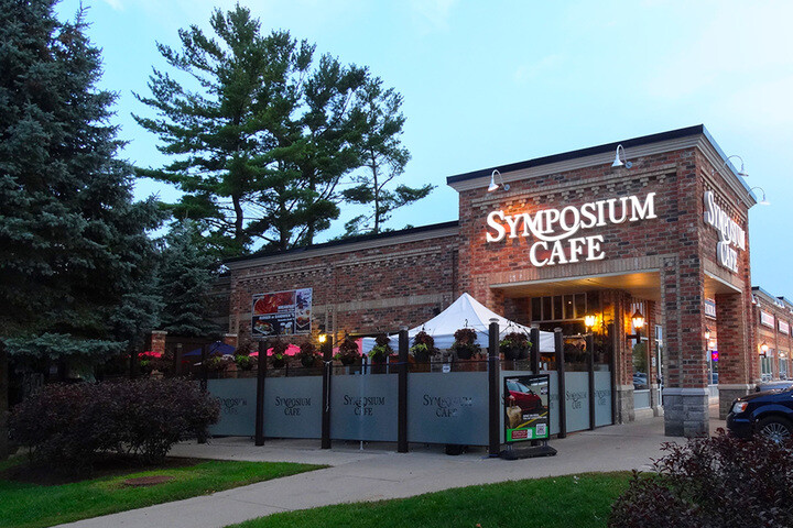 Symposium Cafe Restaurant Alliston Logo