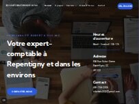 Website Screenshot Comptabilité Robert & Fils Inc.