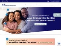 Website Screenshot Heritage Dental Centre