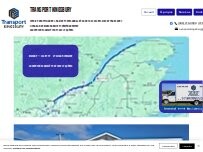 Website Screenshot Transport Kingsbury