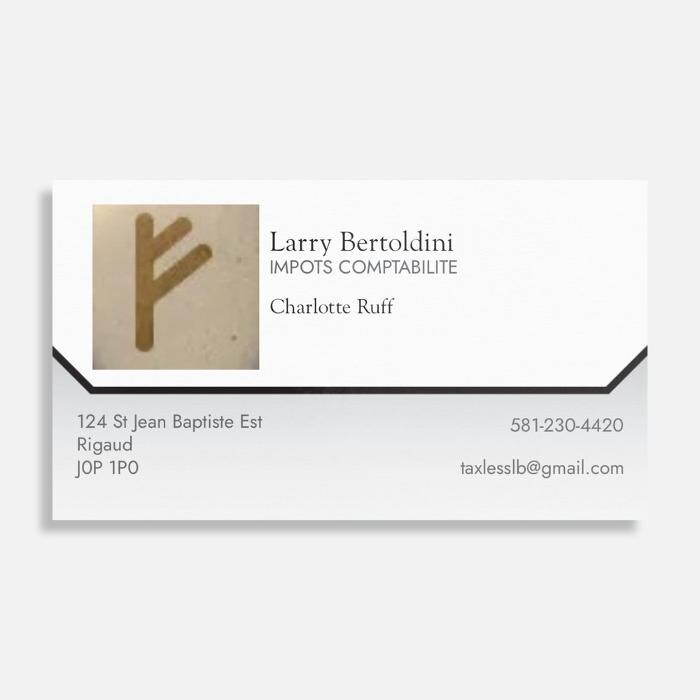Images Larry Bertoldini Impôts Comptabilité