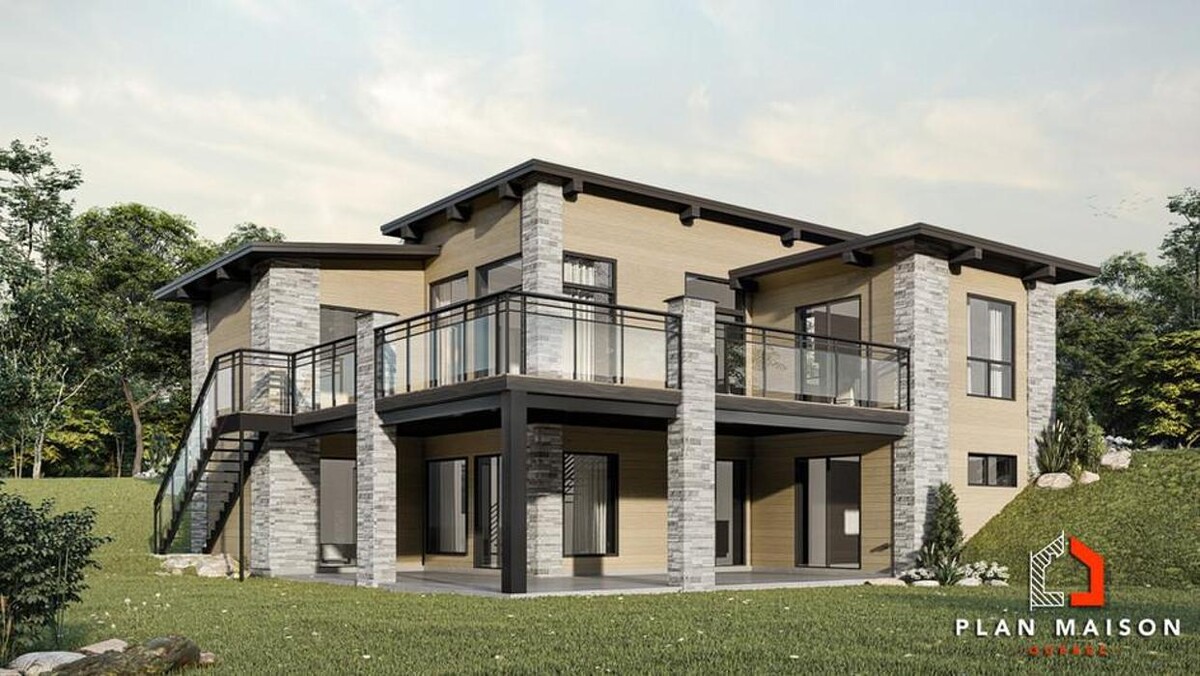 Images Plan Maison Québec | Plan de maison neuve, Chalet, Bi-génération, Duplex, Triplex, Mini maison, et Garage
