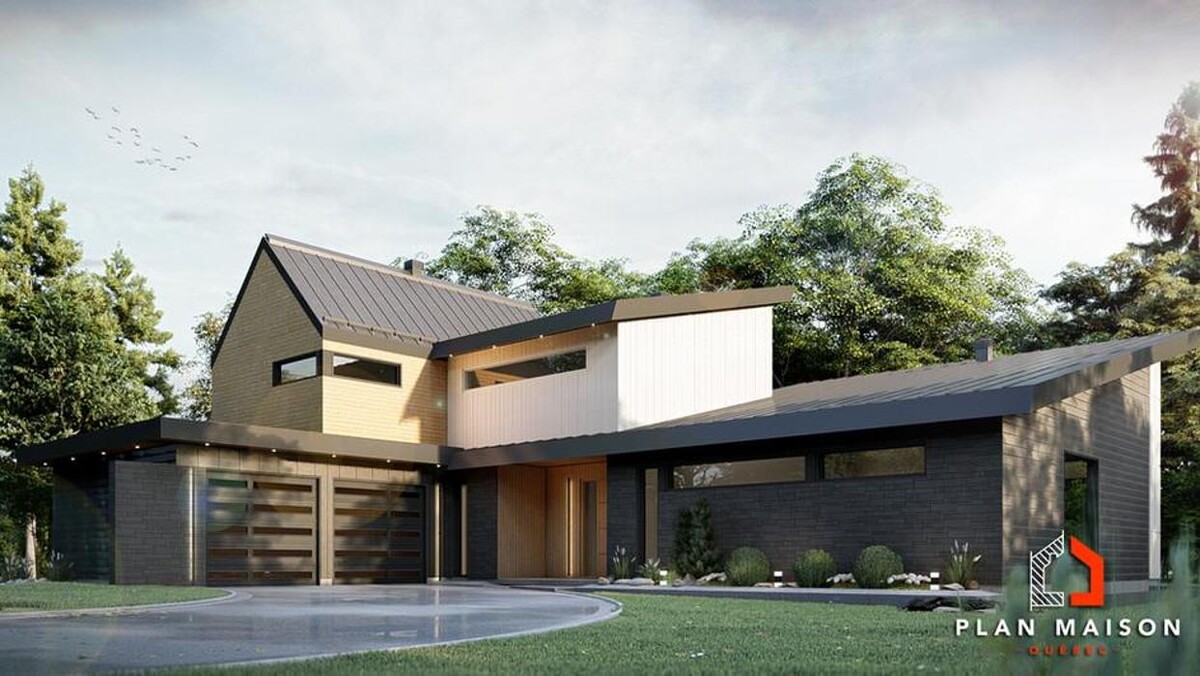 Images Plan Maison Québec | Plan de maison neuve, Chalet, Bi-génération, Duplex, Triplex, Mini maison, et Garage