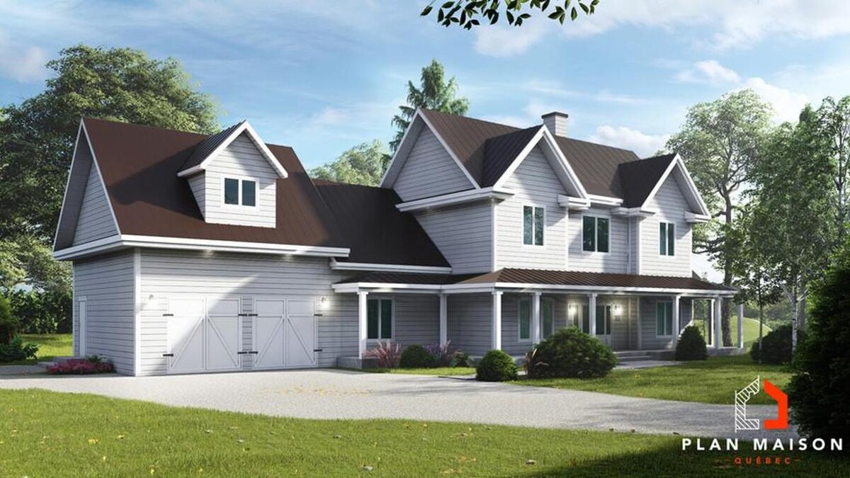 Images Plan Maison Québec | Plan de maison neuve, Chalet, Bi-génération, Duplex, Triplex, Mini maison, et Garage