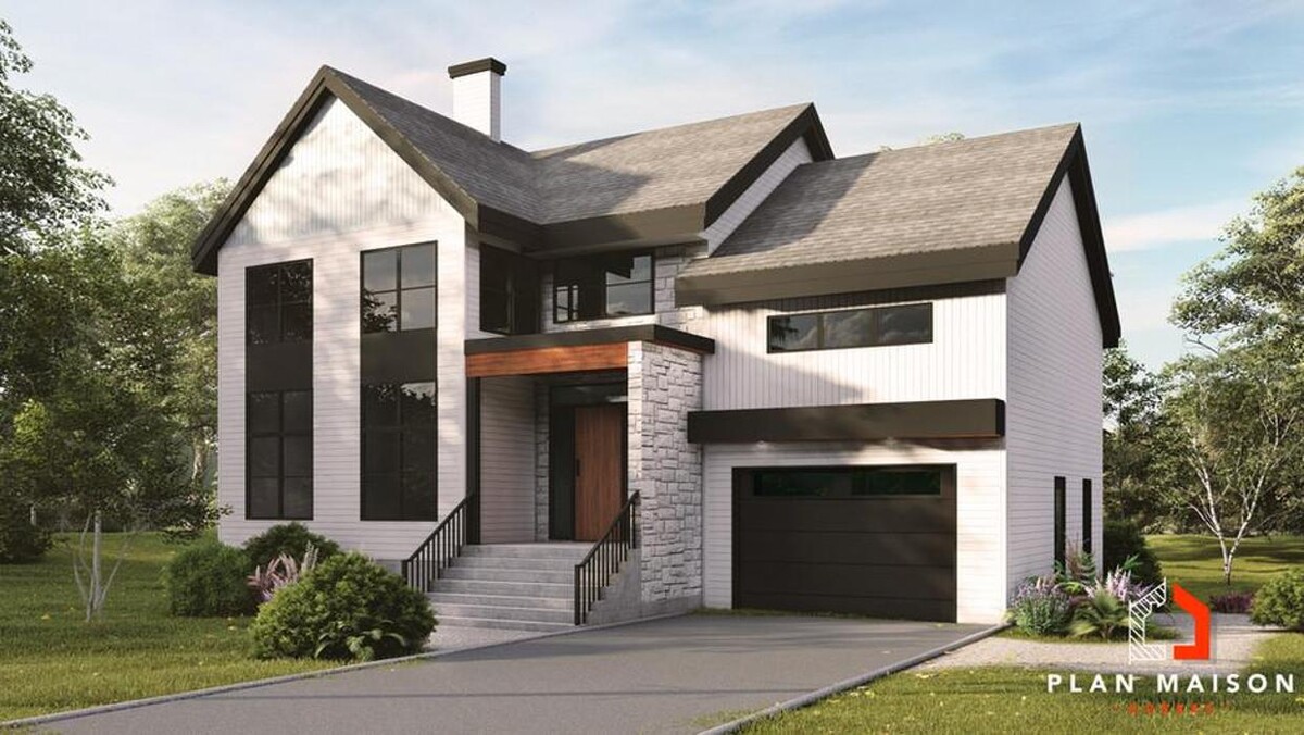Images Plan Maison Québec | Plan de maison neuve, Chalet, Bi-génération, Duplex, Triplex, Mini maison, et Garage